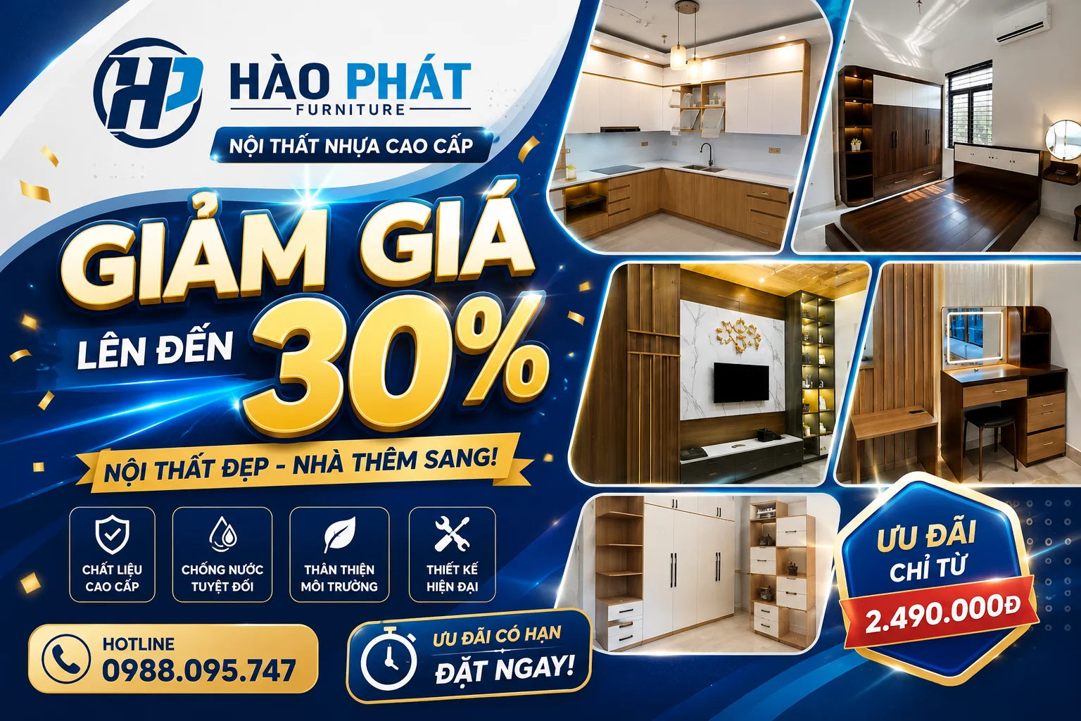 NỘI THẤT NHỰA CAO CẤP HÀO PHÁT