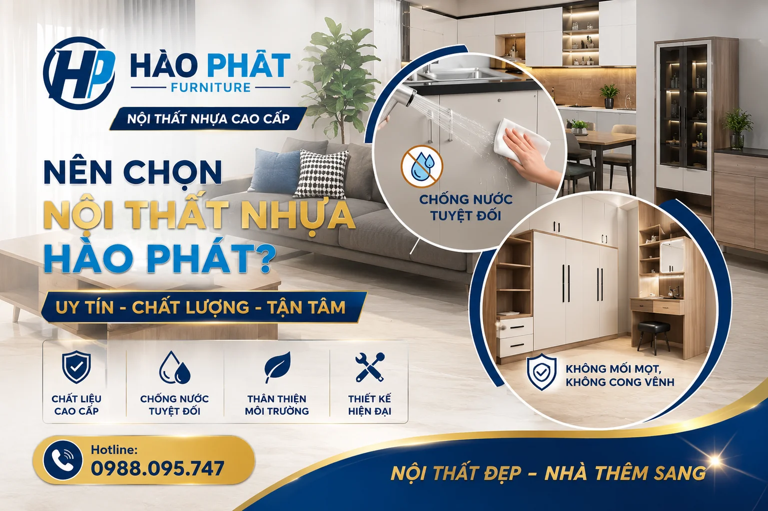 NỘI THẤT NHỰA CAO CẤP HÀO PHÁT