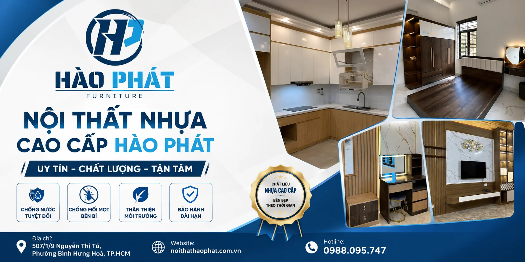 NỘI THẤT NHỰA CAO CẤP HÀO PHÁT